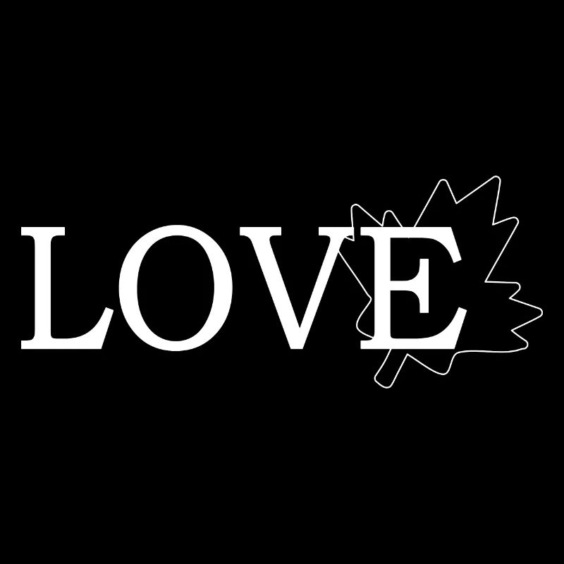 Amour Feuille d'érable du canada