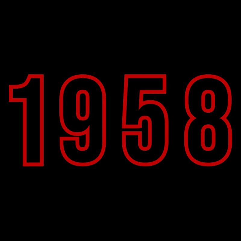 1958 Year Number