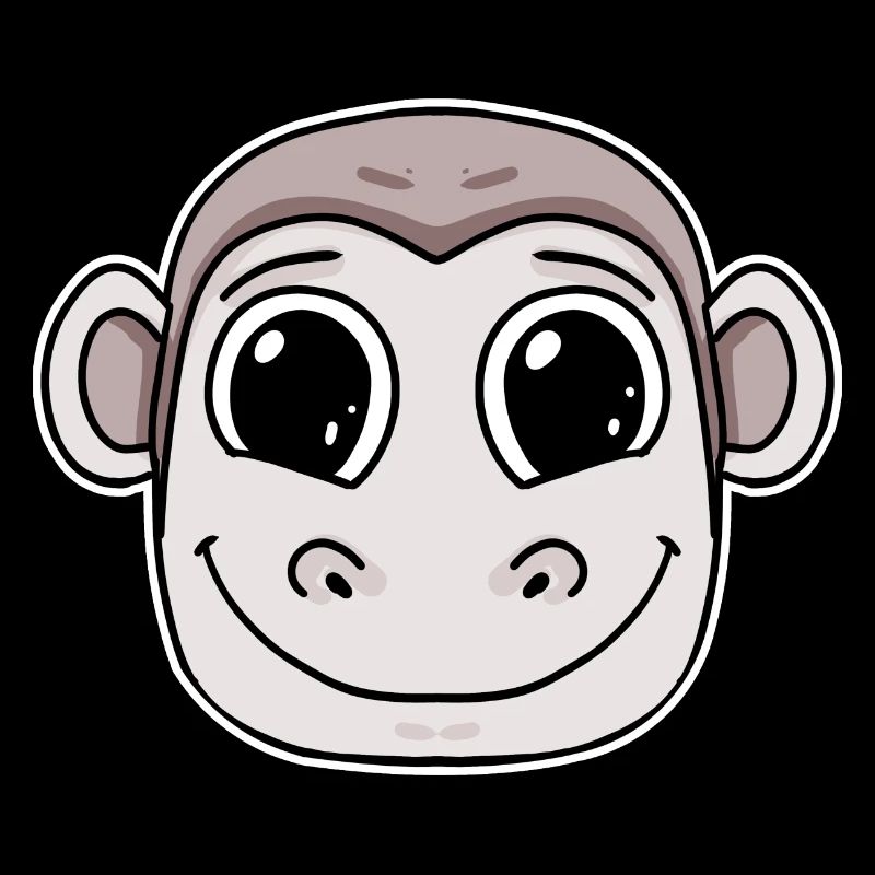 Monkey Head Animal