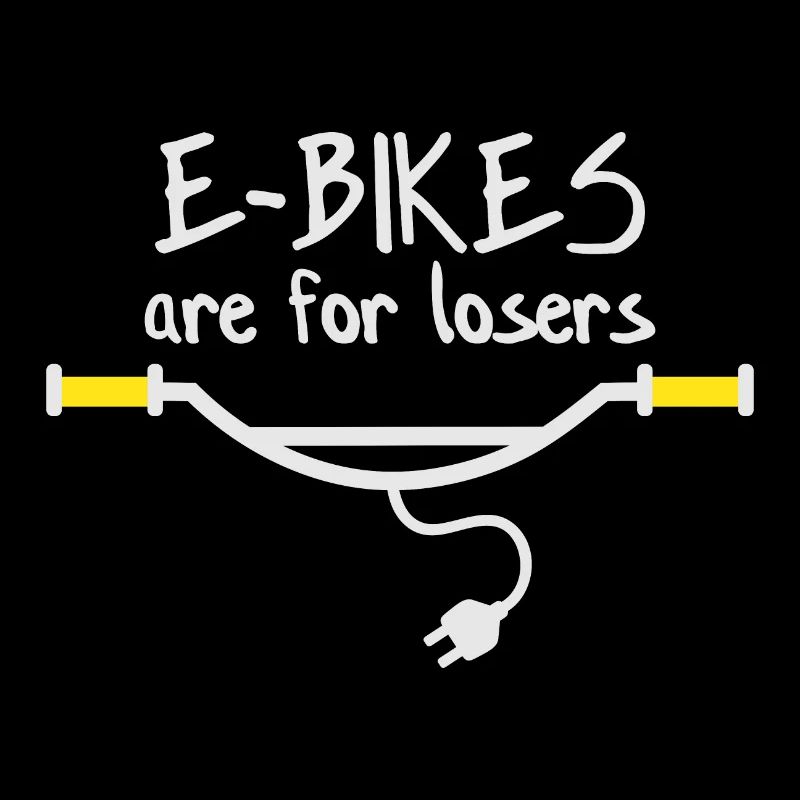 Les vélos électriques sont pour les perdants