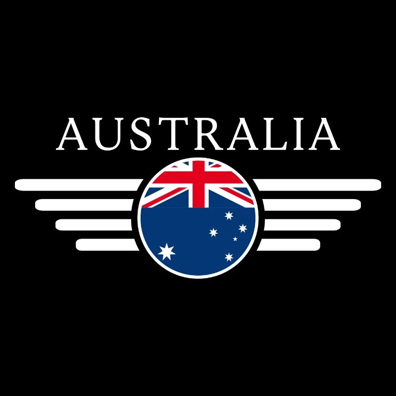 Australien Stil Design T-Shirt
