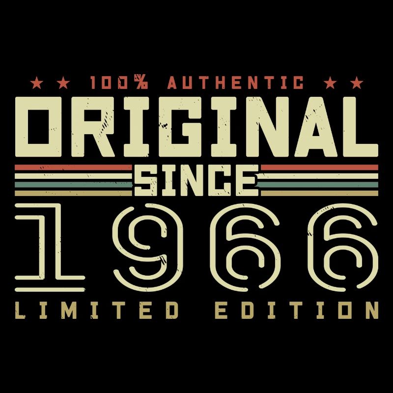 Original 1966 Retro 1966 Geburtstagsgeschenk 1966