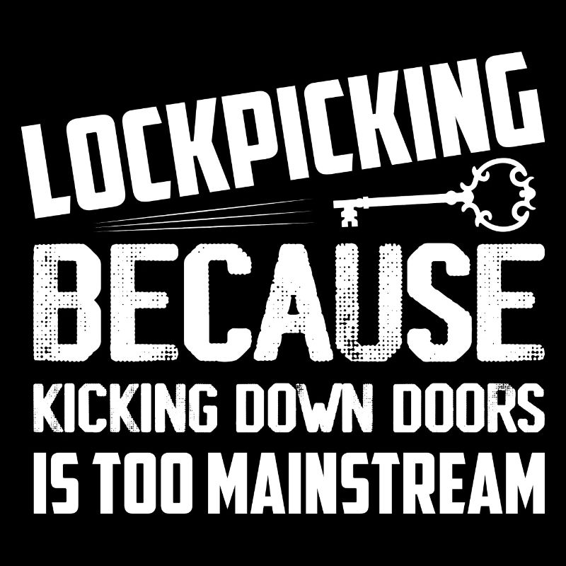 Lockpicking Because Kicking Down Doors Locksmith L