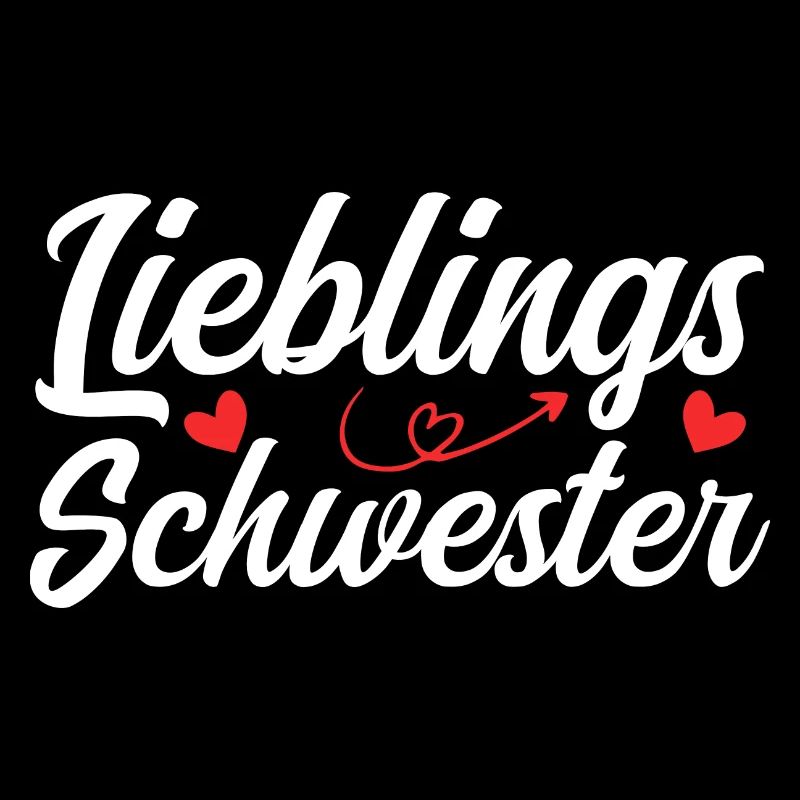 Lieblingsschwester Geschenk Geschenkidee Schwester