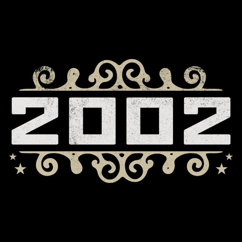 Millésime 2002 Rétro Anniversaire 2002 Millésime 2002
