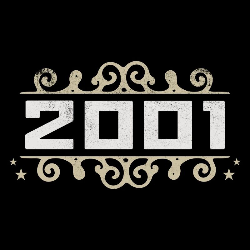 Millésime 2001 Rétro Anniversaire 2001 Millésime 2001