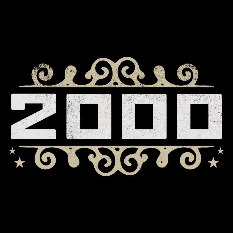 Vintage 2000 Retro Birthday 2000 Vintage 2000