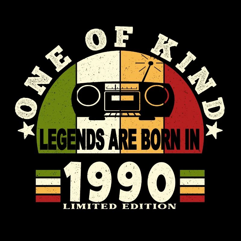 1990 Naissance de légende 1990 né en 1990 annivers