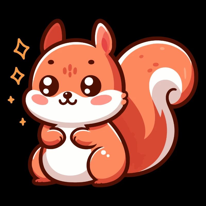 Cute little squirrel