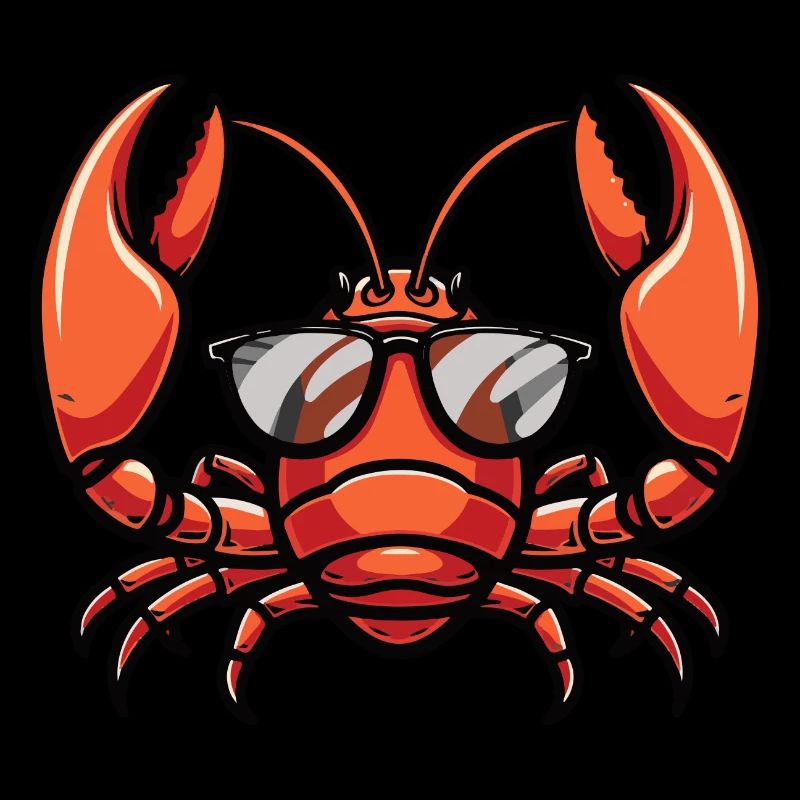 Lobster Crab Comic Cool