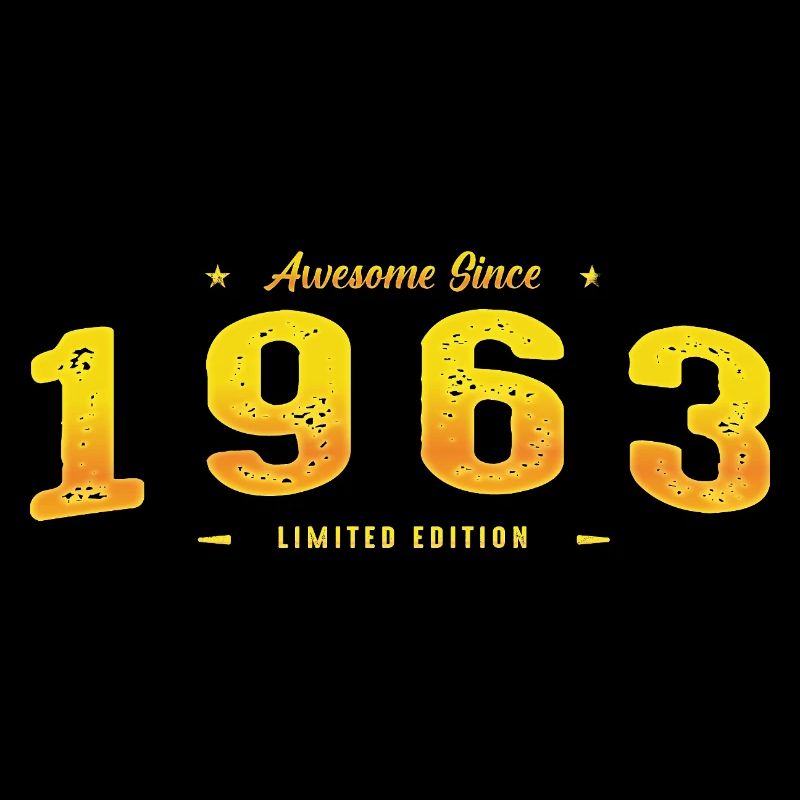 Le meilleur de 1963 - 62e anniversaire Cadeau en édition limitée