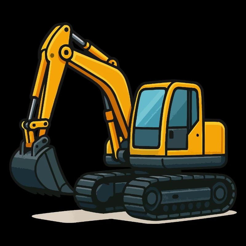 Excavator Comic