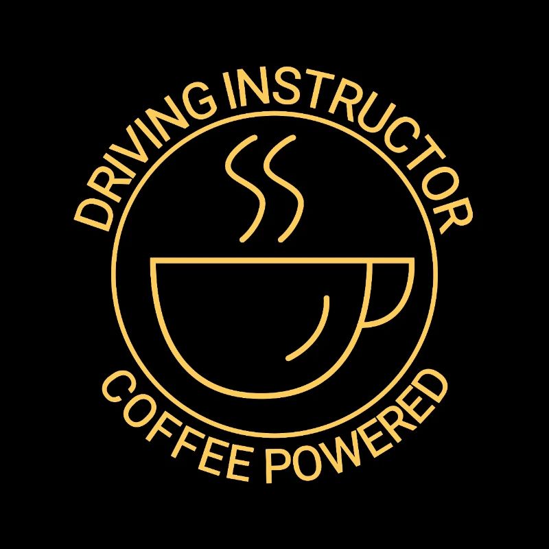 Driving Instructor Coffee Powered Drive Tutor