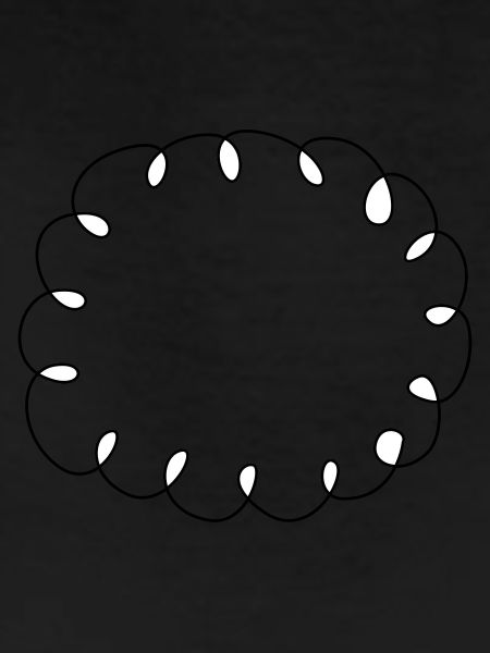 Squiggle speech bubble