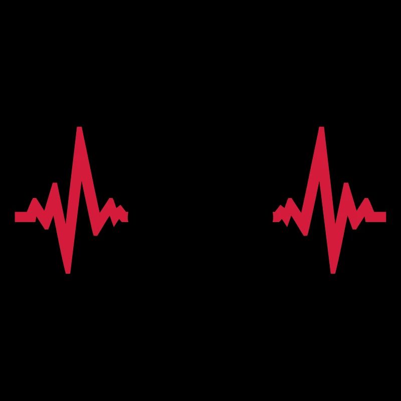 pulse frequency hantel cool design heart beat trai