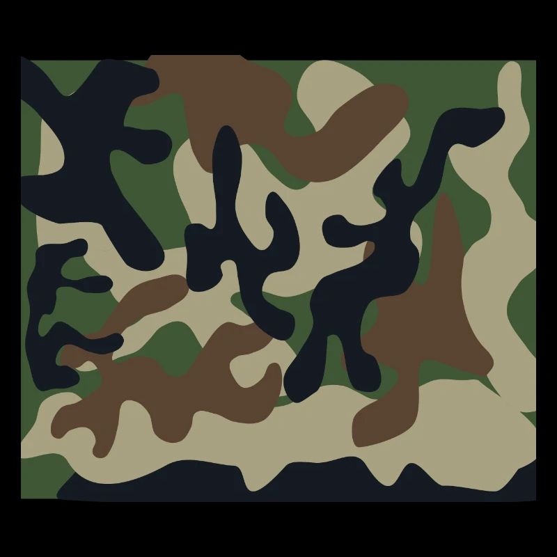 Masque d'armée couleurs camo