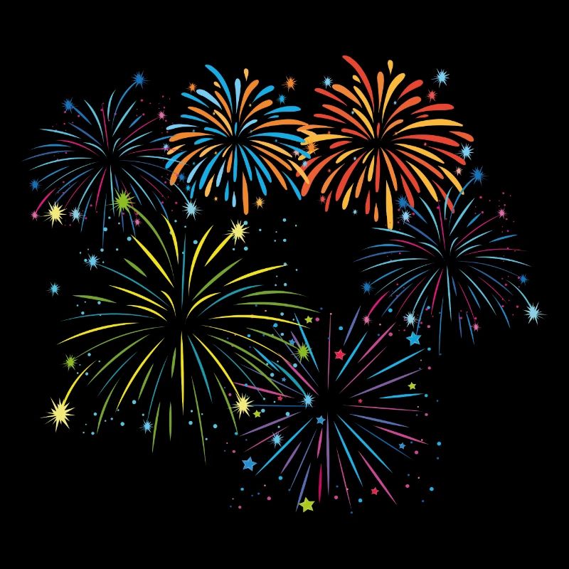 fireworks new year's eve firecracker rockets