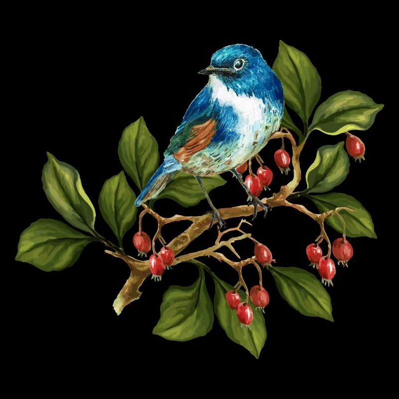 Oiseau coloré