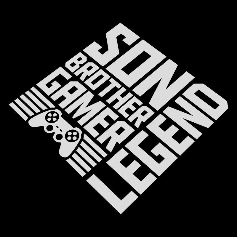 Fils Frère Gamer Légende
