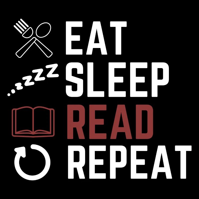 eat sleep read repeat