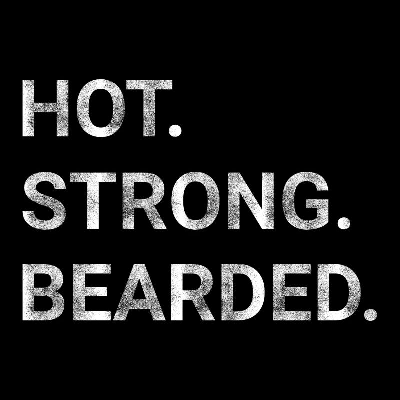 Hot strong bearded
