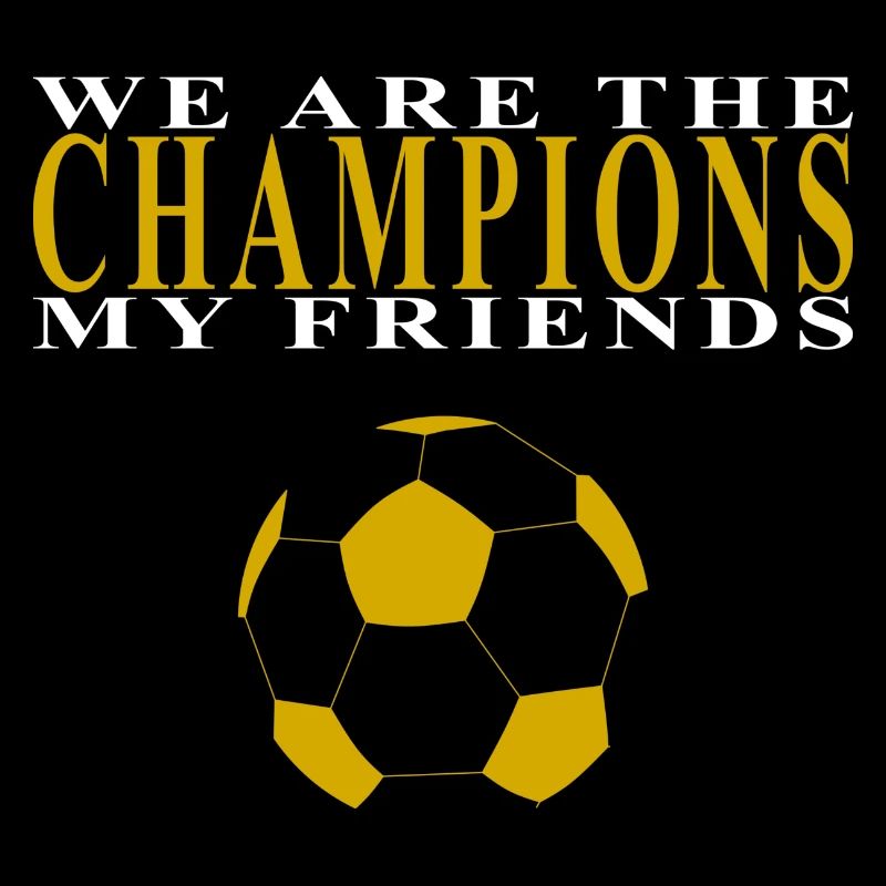 Wir sind der Champion, Fußball, Couleur oder