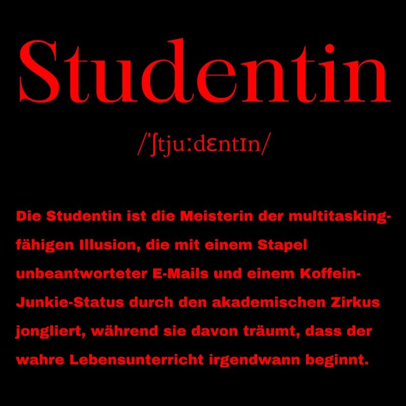 Studentin Definition