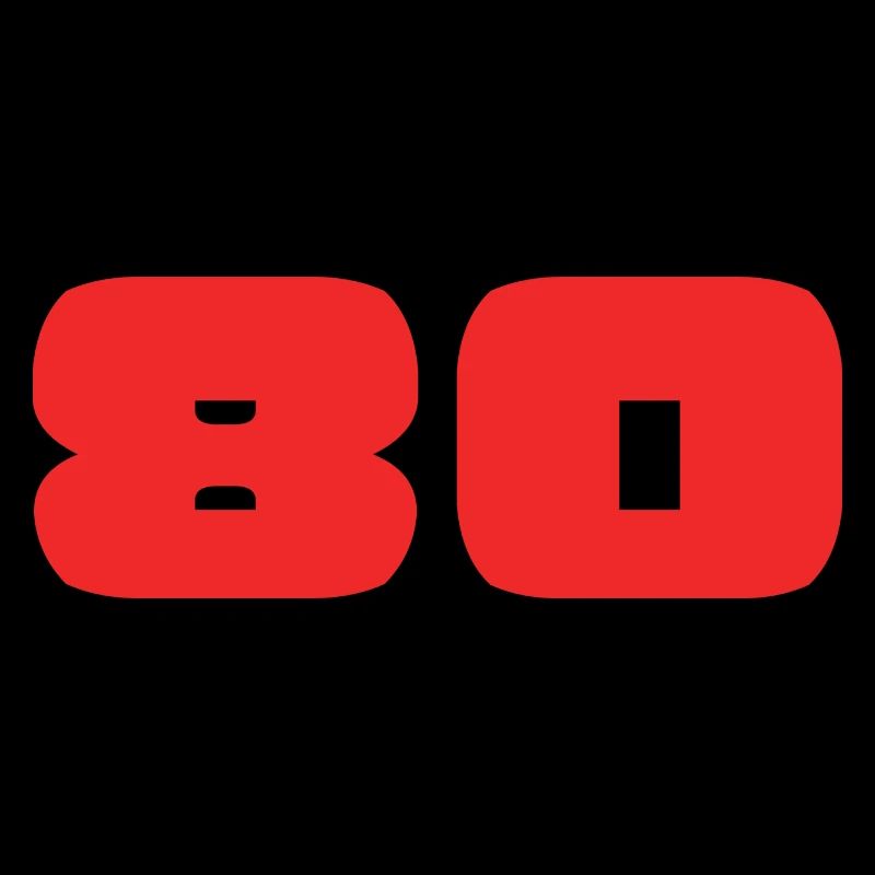 80. 80 ANS. 80e ANNIVERSAIRE. ANNIVERSAIRE 80 ANS.