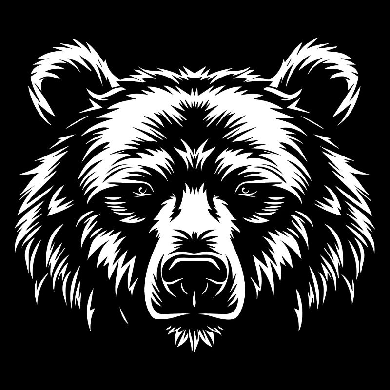 Bear Logo Stylized