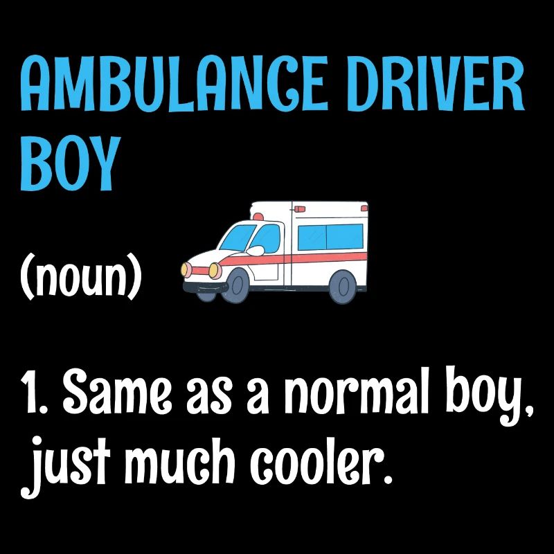 Ambulancier Garçon Identique À Un Garçon Normal EMS Para
