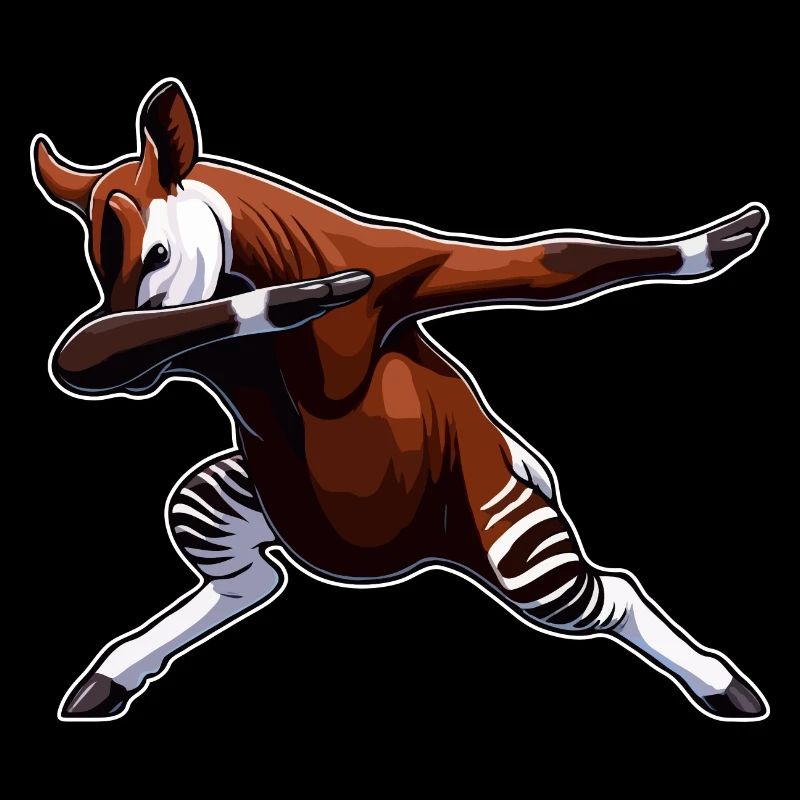 Okapi Tier Niedliches Okapi