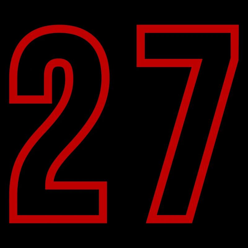27 Number Years Jersey