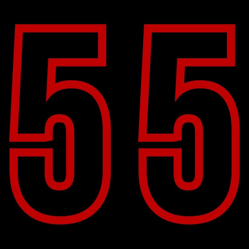 55 Number Years Jersey