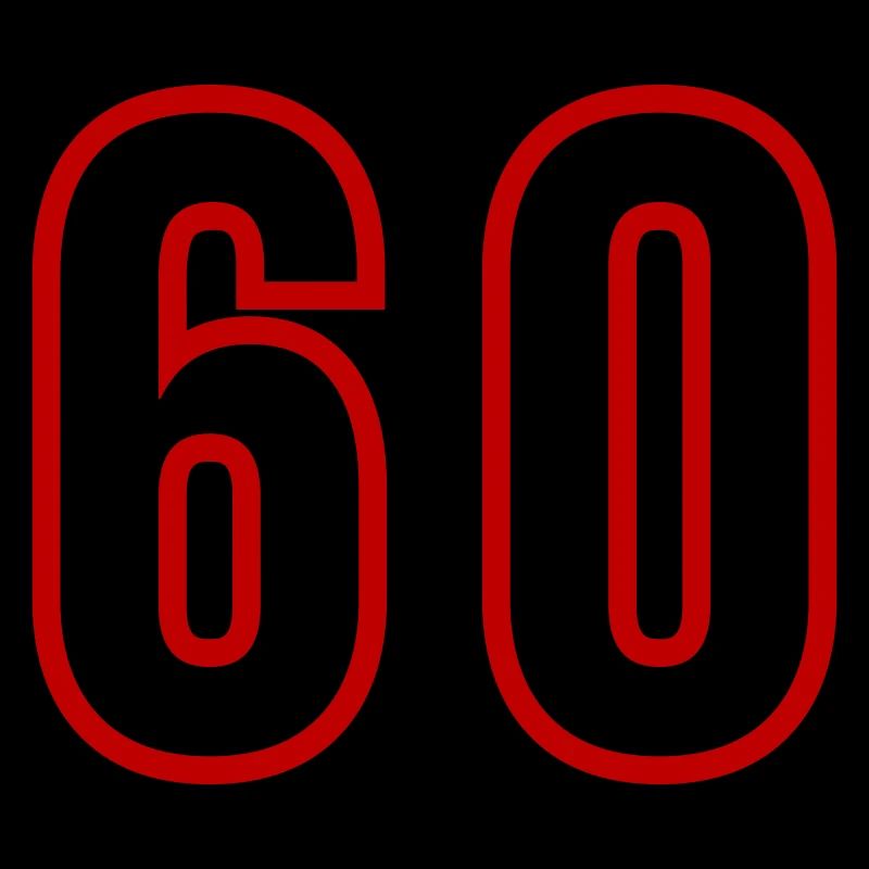 60 Number Years Jersey