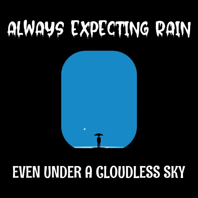 Always Expecting Rain even under a cloudless Sky
