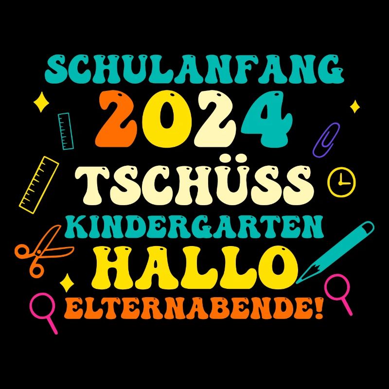 Eltern Schulkind Grundschule Erste Klasse Einschul