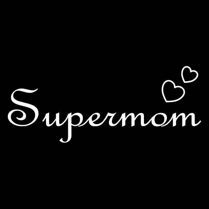 Supermom en blanc