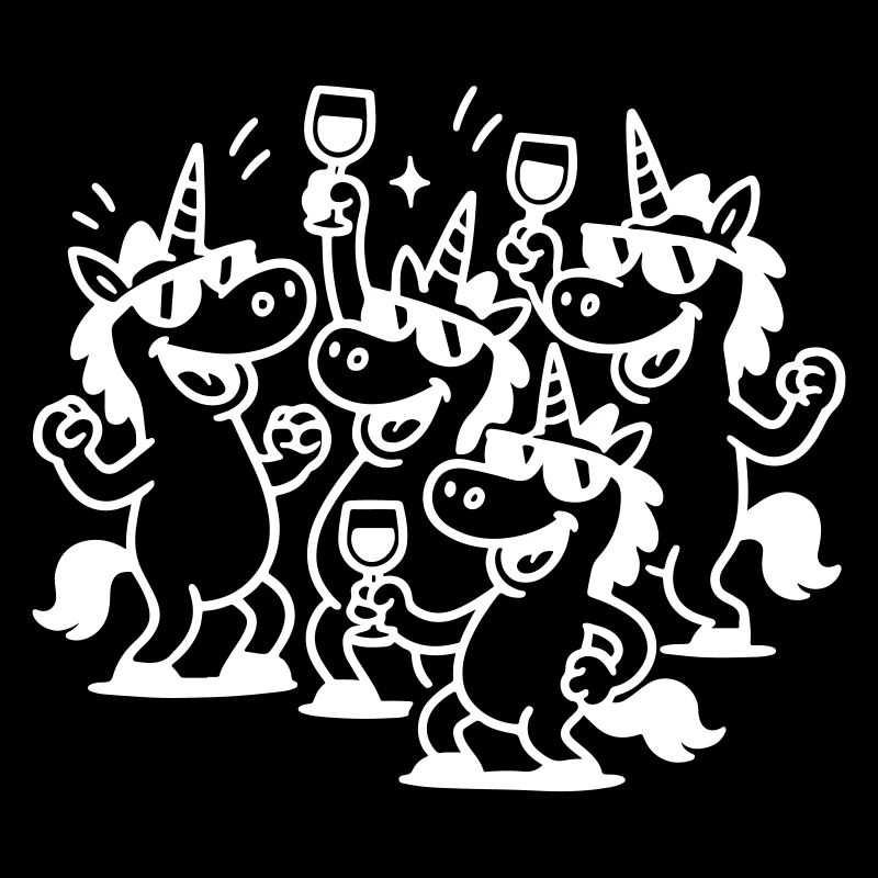 Unicorn Team Funny Party