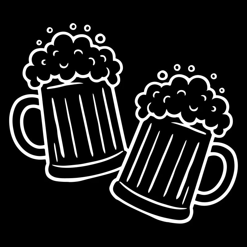 Toasting beer Drinking