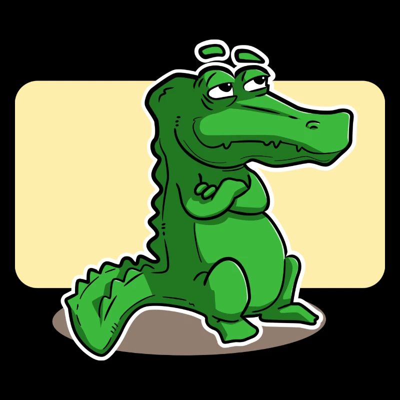 cute crocodile