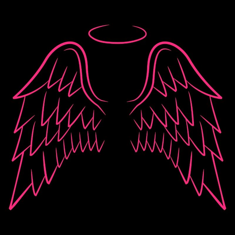Ailes d'ange en rose