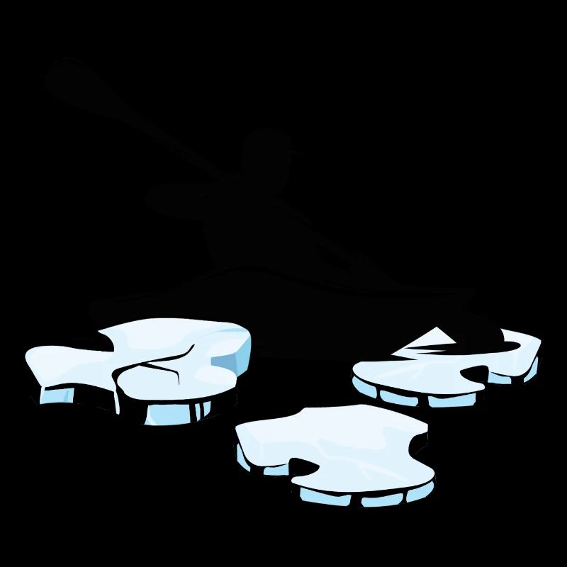 winterpaddeln eiskanu eispaddeln ice canoeing