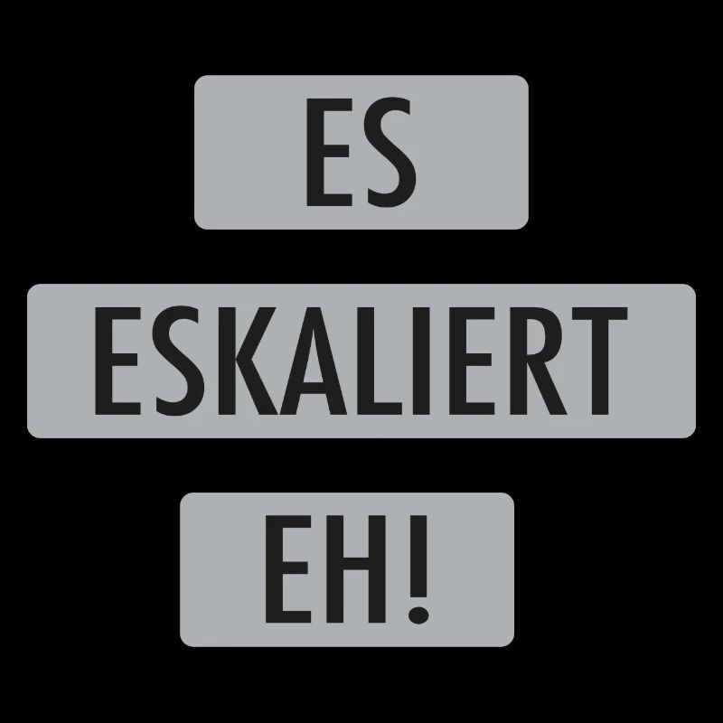Es eskaliert eh!