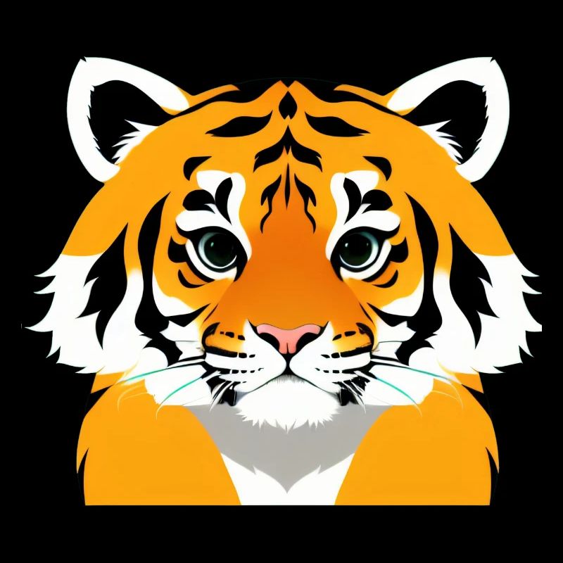 Comic Tiger Mignon Drôle Cool Dessin animé 11