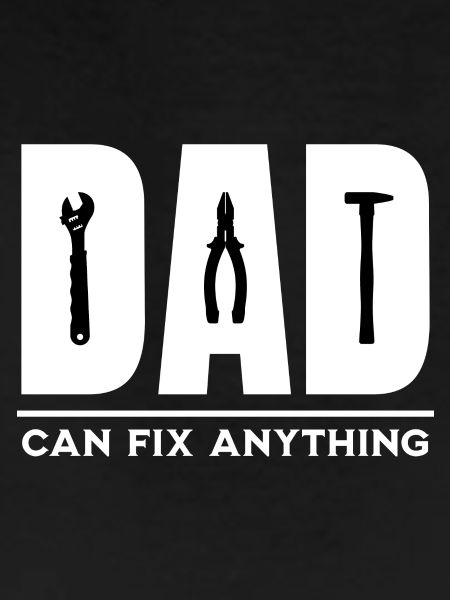 Dad fixes everything