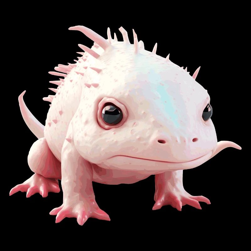 Ein Axolotl ist eigentlich ein Urzeittier