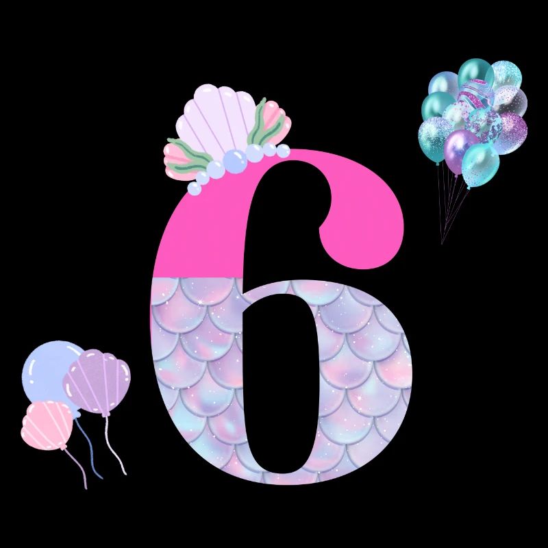 6e anniversaire sirène