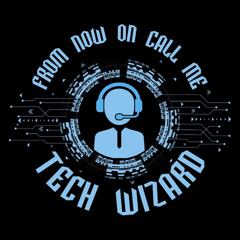 À partir de maintenant, appelez-moi Tech Wizard Computer Tech Supp
