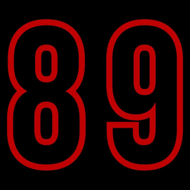 89 Number Years Jersey