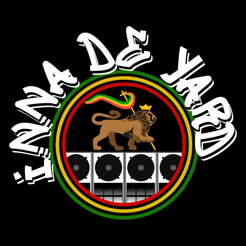 Lion du système de musique reggae